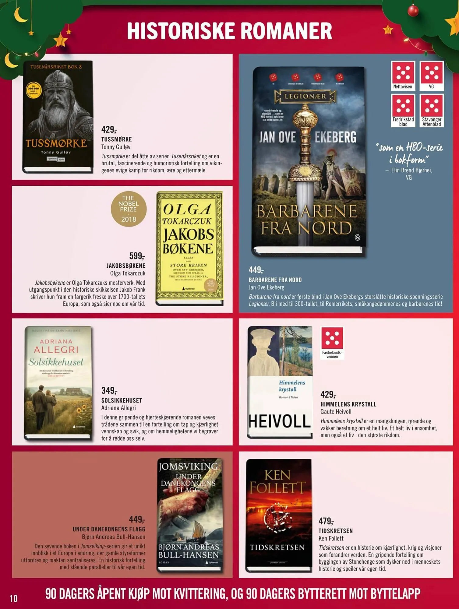 Ark Bokhandel kundeavis fra 1. desember til 25. desember 2025 - kundeavisside 10