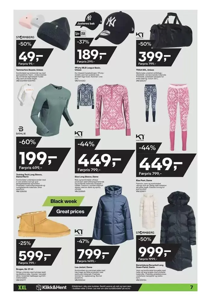 XXL Sport Kundeavis fra 25. november til 9. desember 2024 - kundeavisside 17