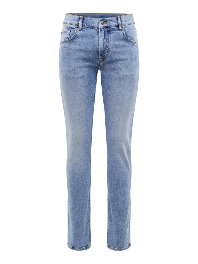 Jay Active Light Indigo Jeans – Lyseblå