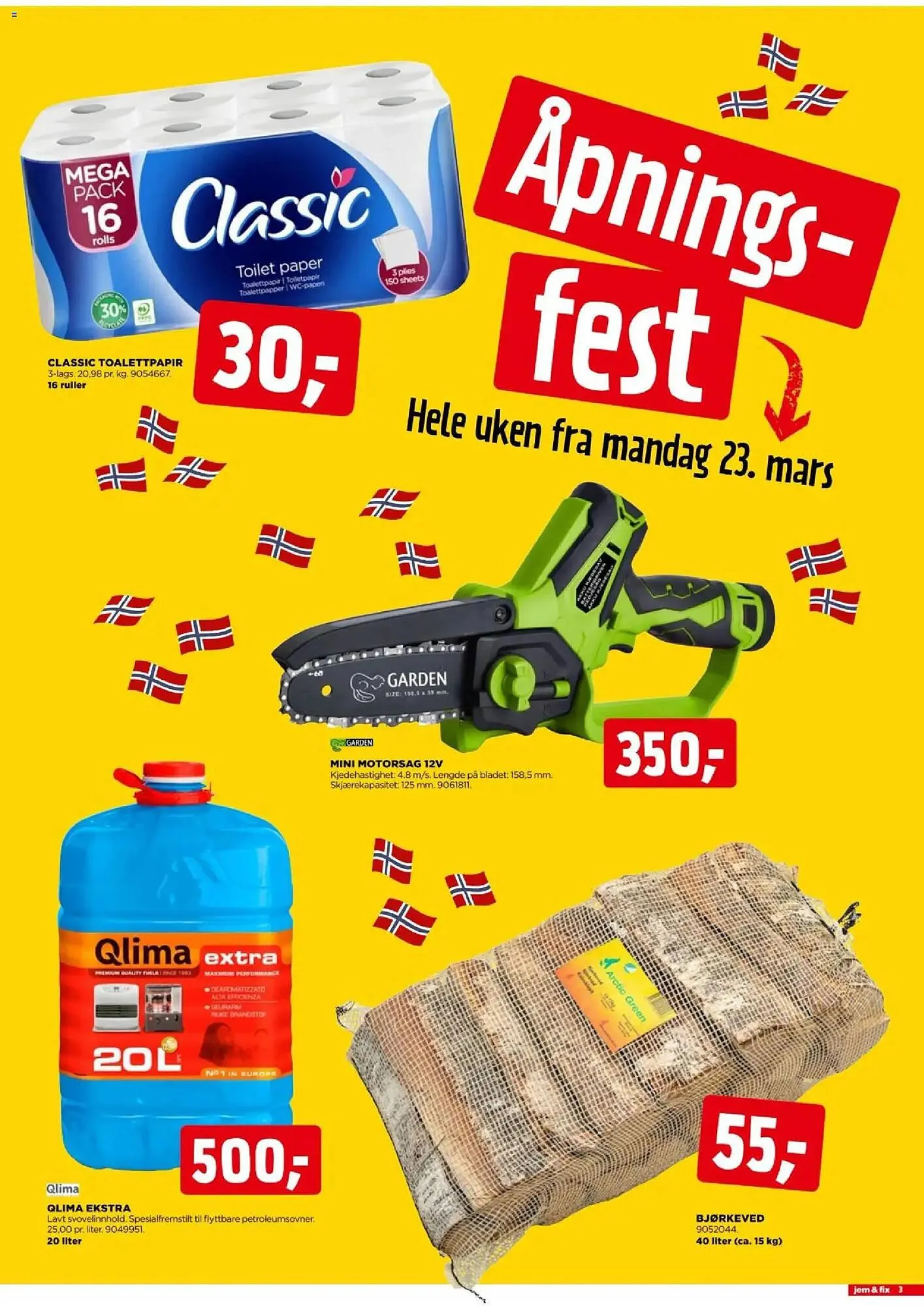 Jem & fix kundeavis fra 23. mars til 28. mars 2026 - kundeavisside 3