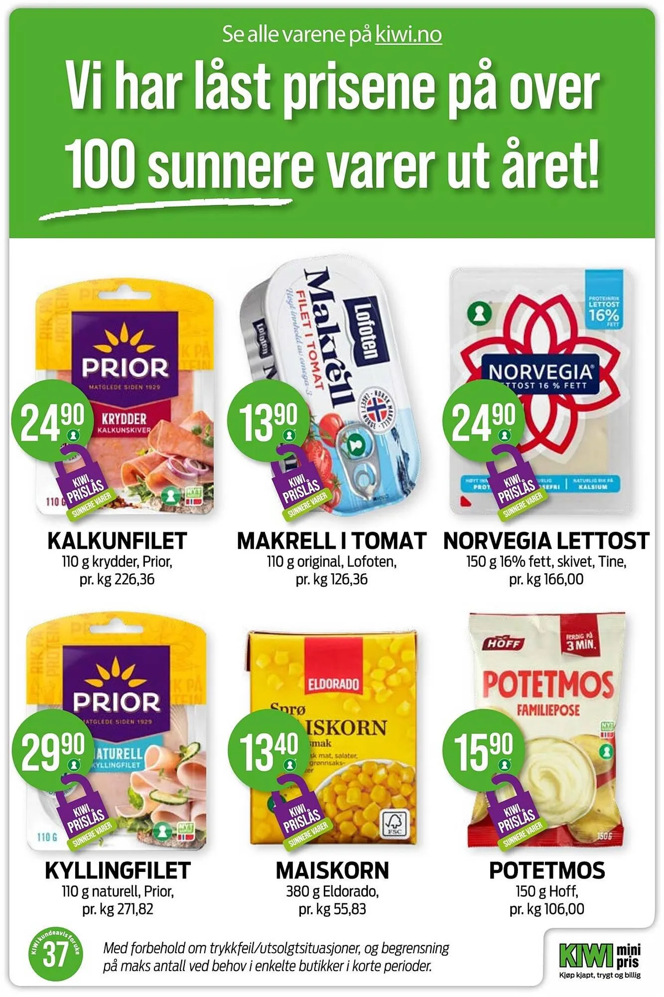 Kiwi Kundeavis fra 11. september til 16. september 2023 - kundeavisside 9