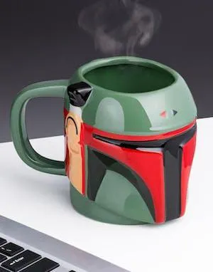 Lisensiert Boba Fett Formet 3D Krus 650 ml