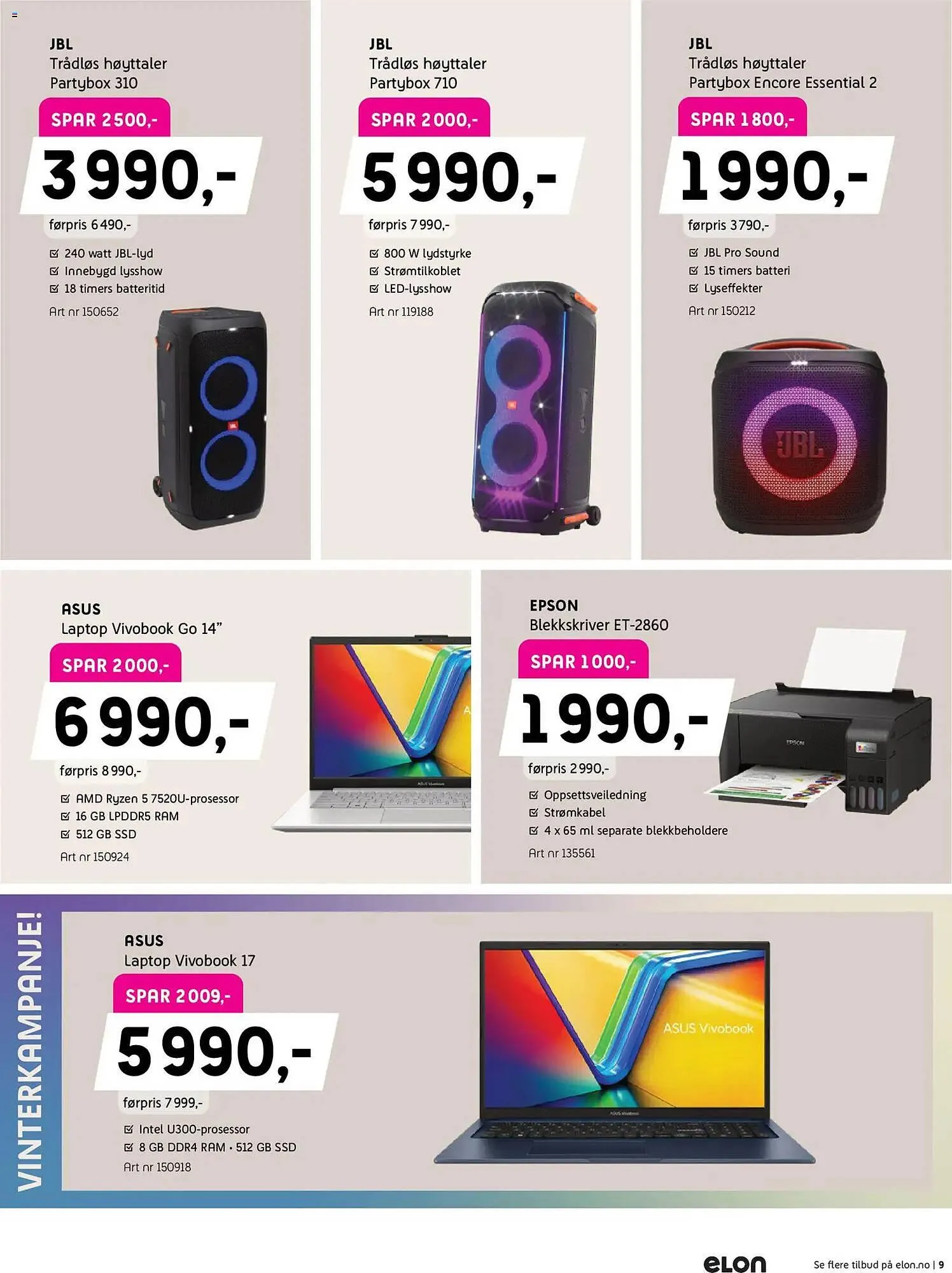 ELON kundeavis fra 26. januar til 8. februar 2026 - kundeavisside 9