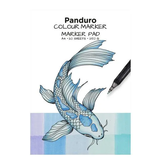 P. colour marker blokk A4