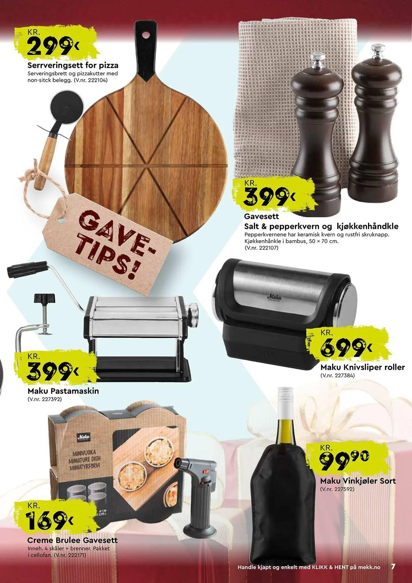 Mekk kundeavis fra 2. desember til 8. desember 2025 - kundeavisside 7