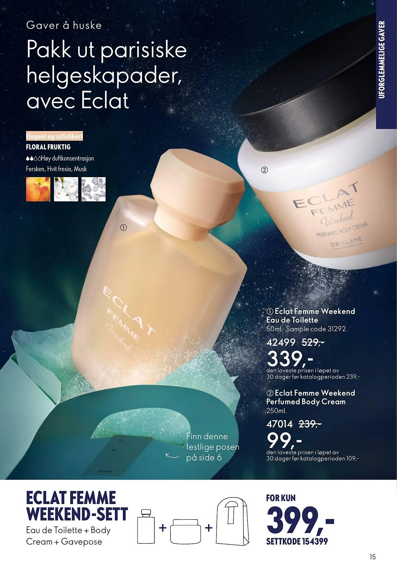 Oriflame katalog fra 10. desember til 30. desember 2025 - kundeavisside 15