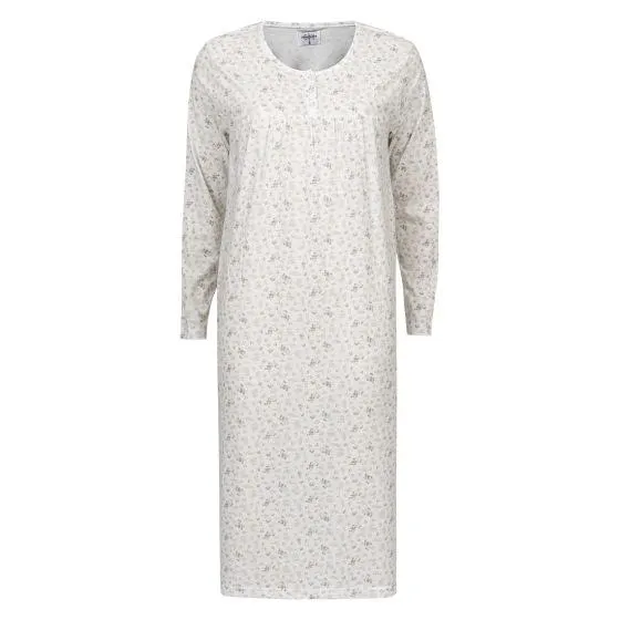 Pearl nattkjole med lange ermer