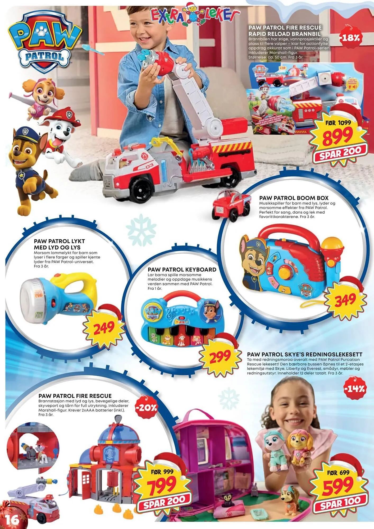 Extra Leker kundeavis fra 12. november til 24. desember 2025 - kundeavisside 16