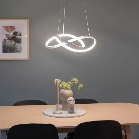 Manhatten LED taklampe Hvit