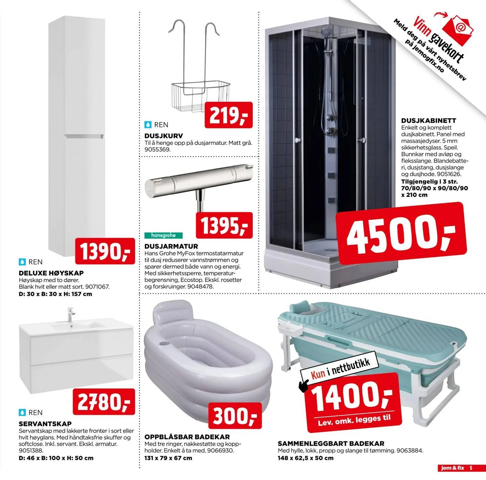 Jem & fix kundeavis fra 1. januar til 11. januar 2026 - kundeavisside 5