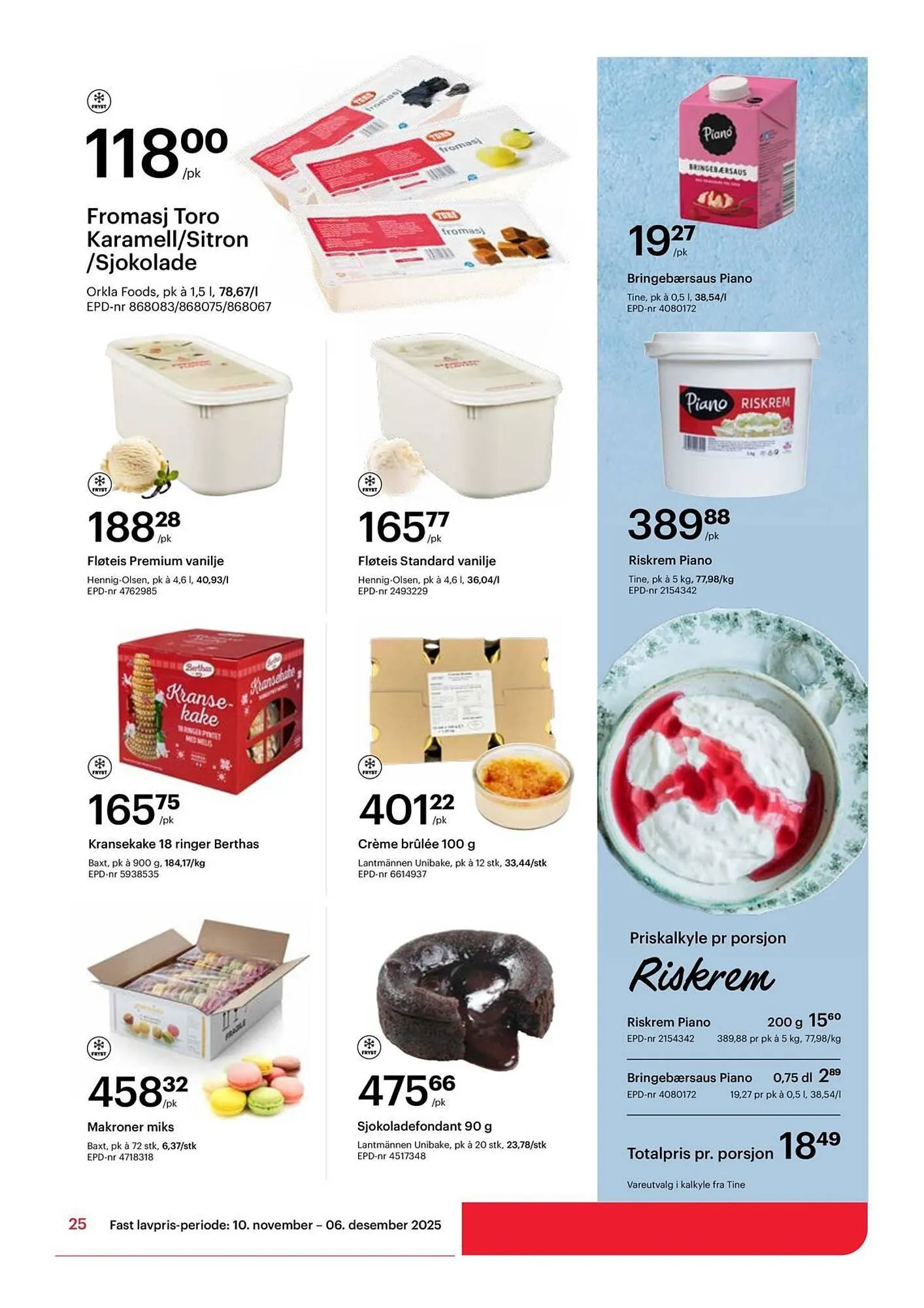 Storcash kundeavis fra 10. november til 6. desember 2025 - kundeavisside 25