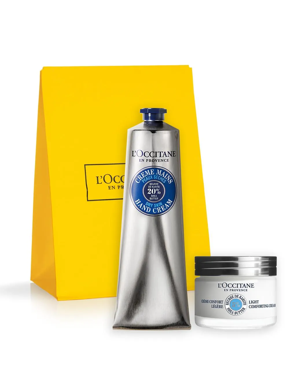 Shea Hand & Light Comforting Face Cream Duo