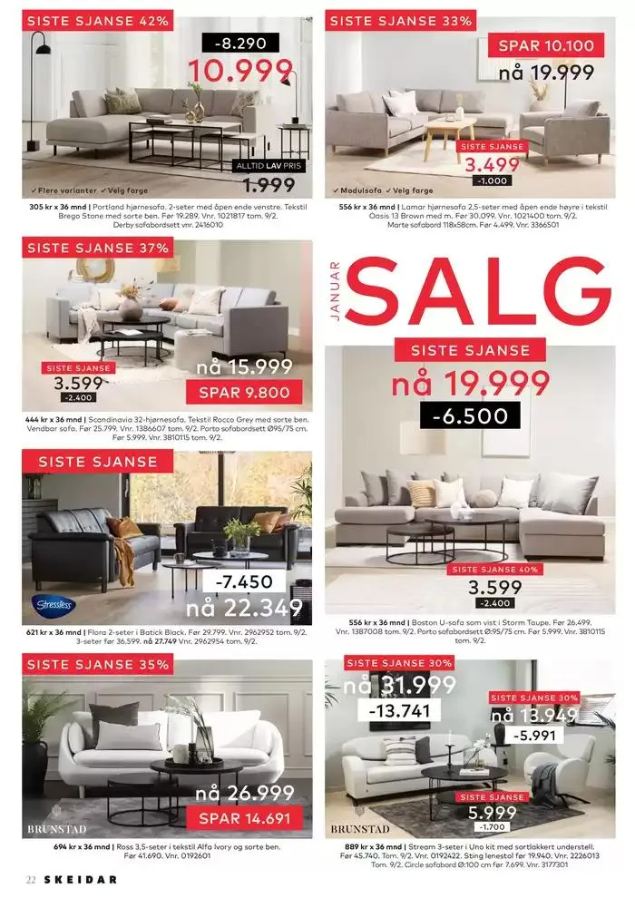Skeidar Kundeavis fra 1. februar til 15. februar 2025 - kundeavisside 22