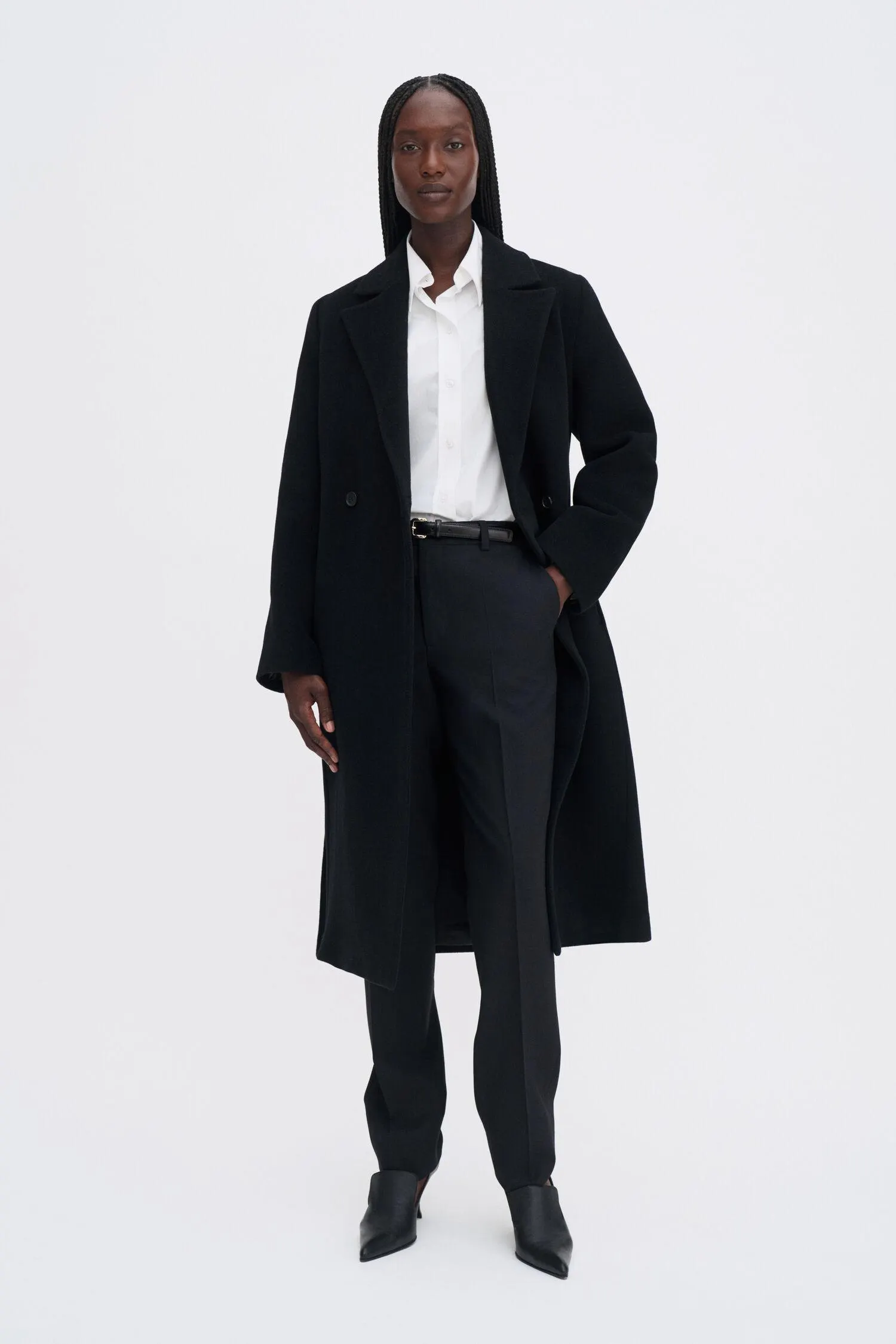 Charlotte Wool Belted Coat