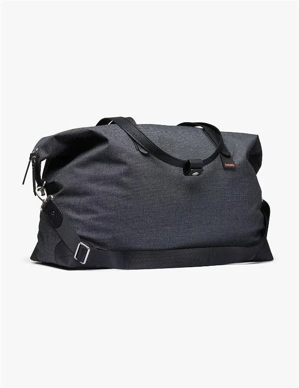 48H Holdall Wool Bag Grey/Hound Tooth