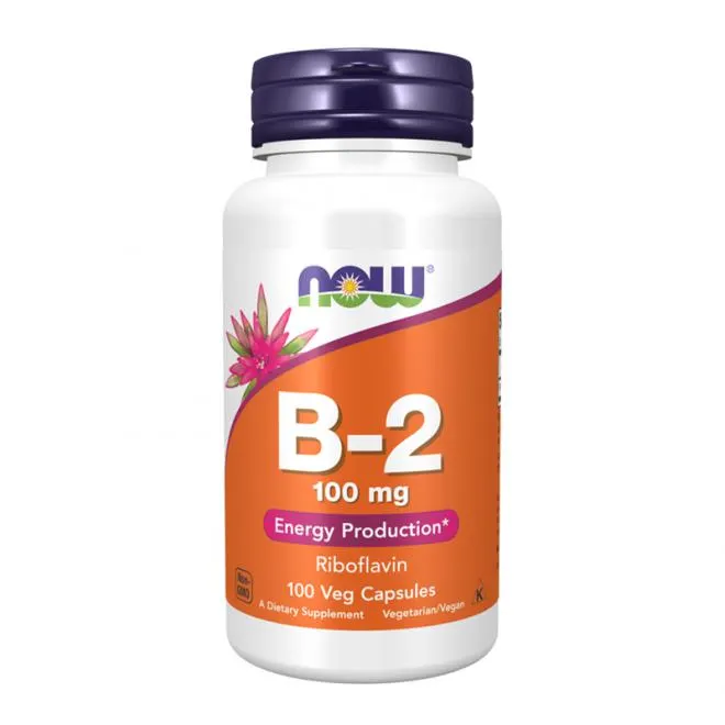 Now vitamin B2 100 mg 100 kaps