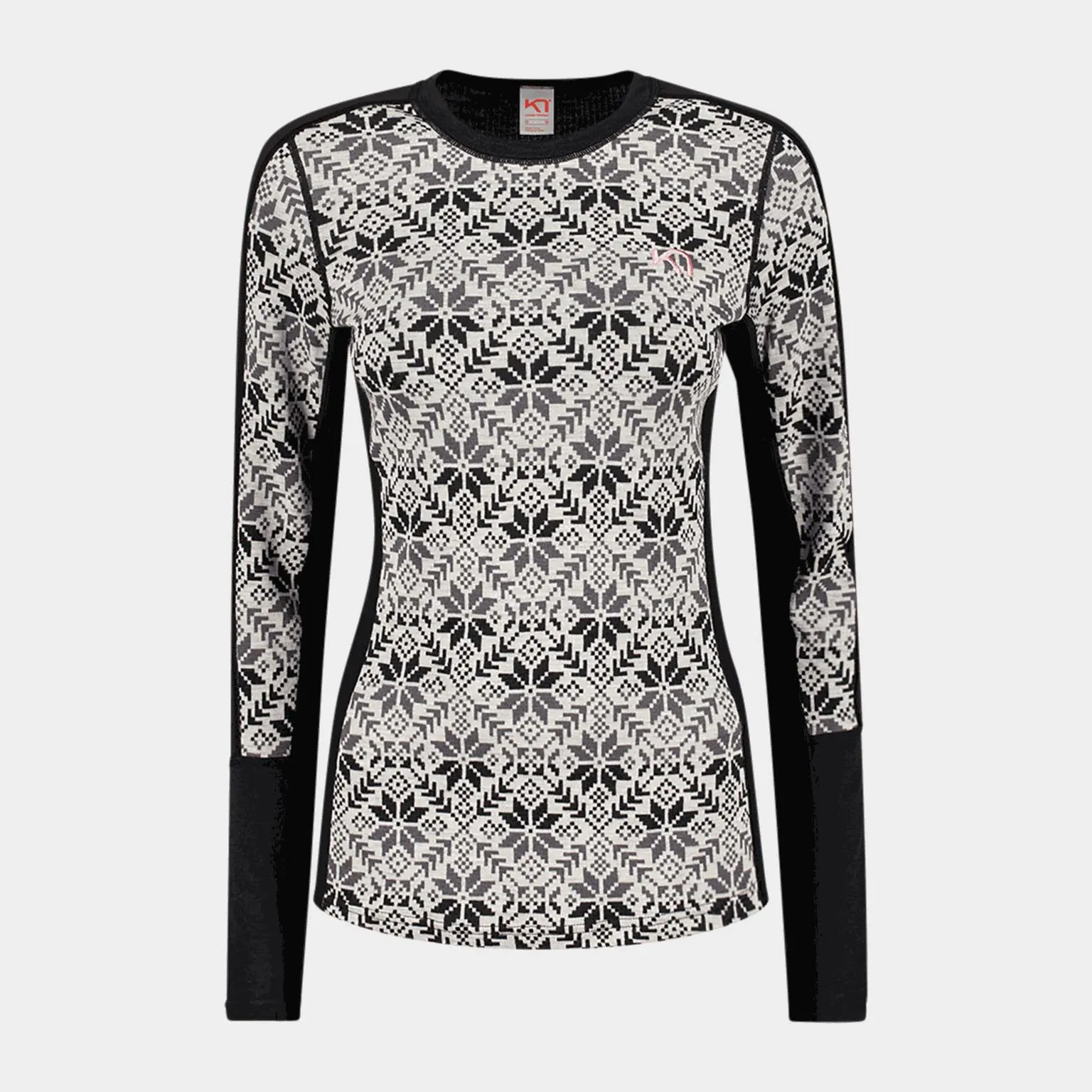 Anna Longsleeve, superundertøy, dame - Svart