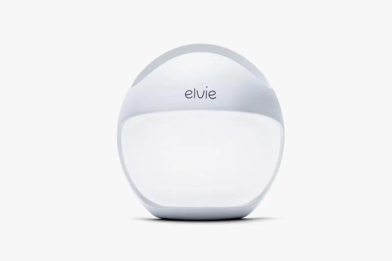 Curve manuell brystpumpe singel, white