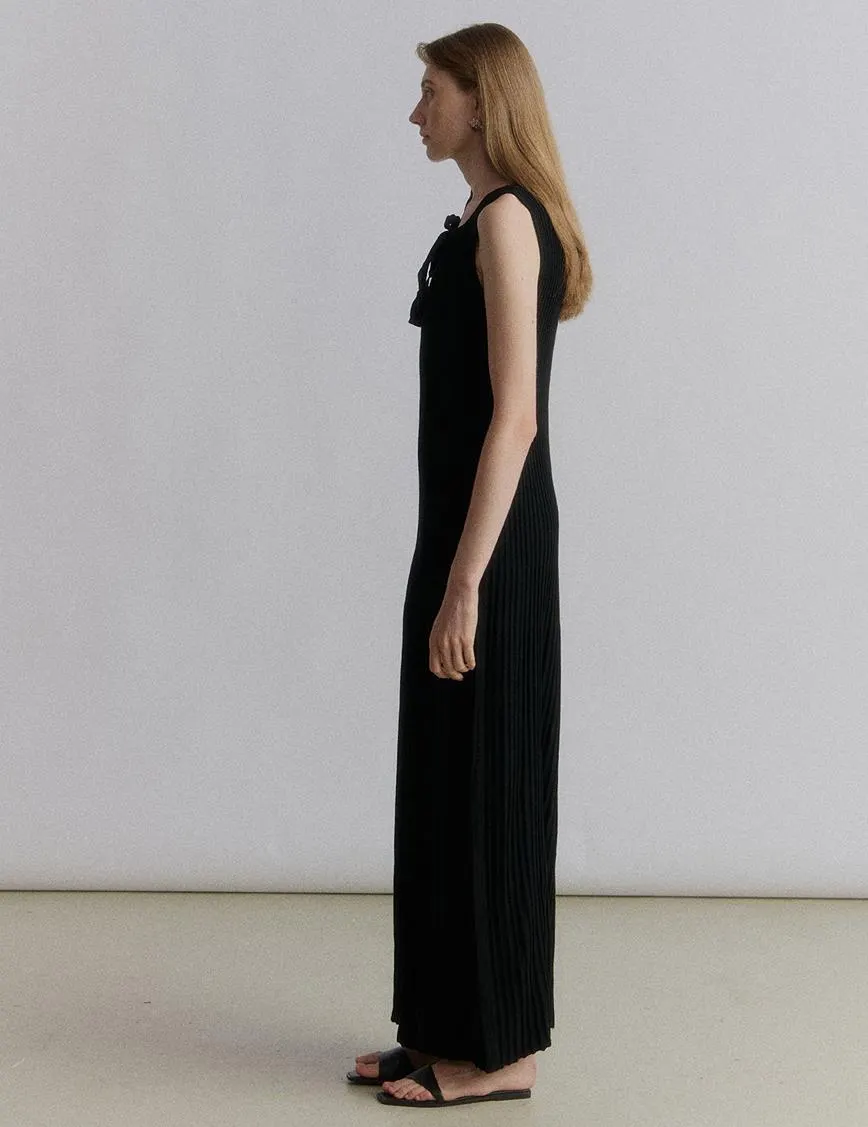 Priya Knit Dress Black