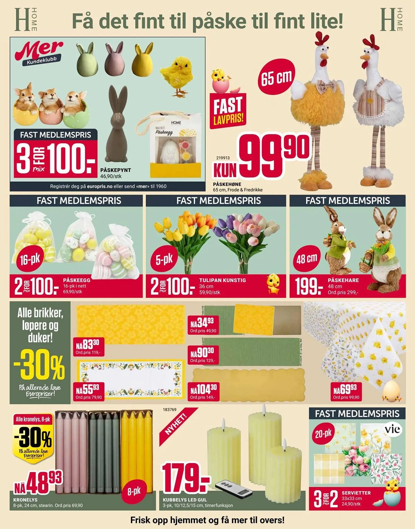 Europris kundeavis fra 23. februar til 1. mars 2026 - kundeavisside 7