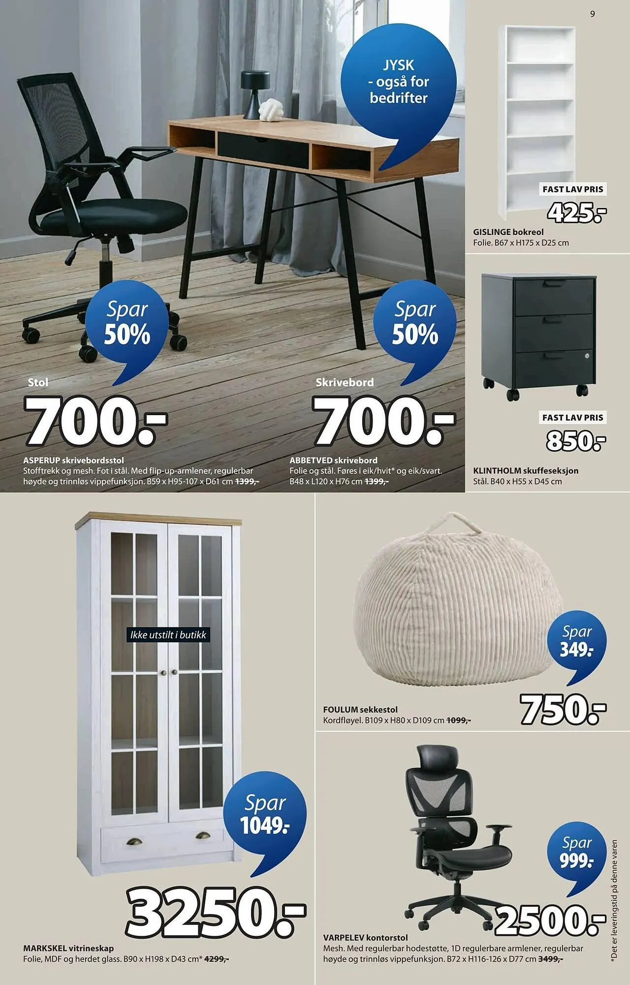 JYSK kundeavis fra 26. januar til 8. februar 2026 - kundeavisside 9