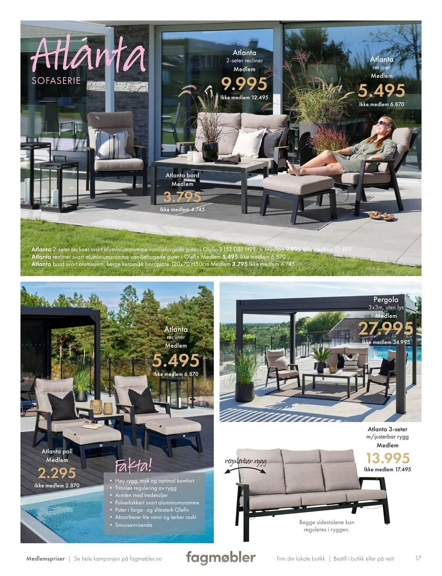Fagmøbler Kundeavis fra 20. februar til 30. september 2025 - kundeavisside 17