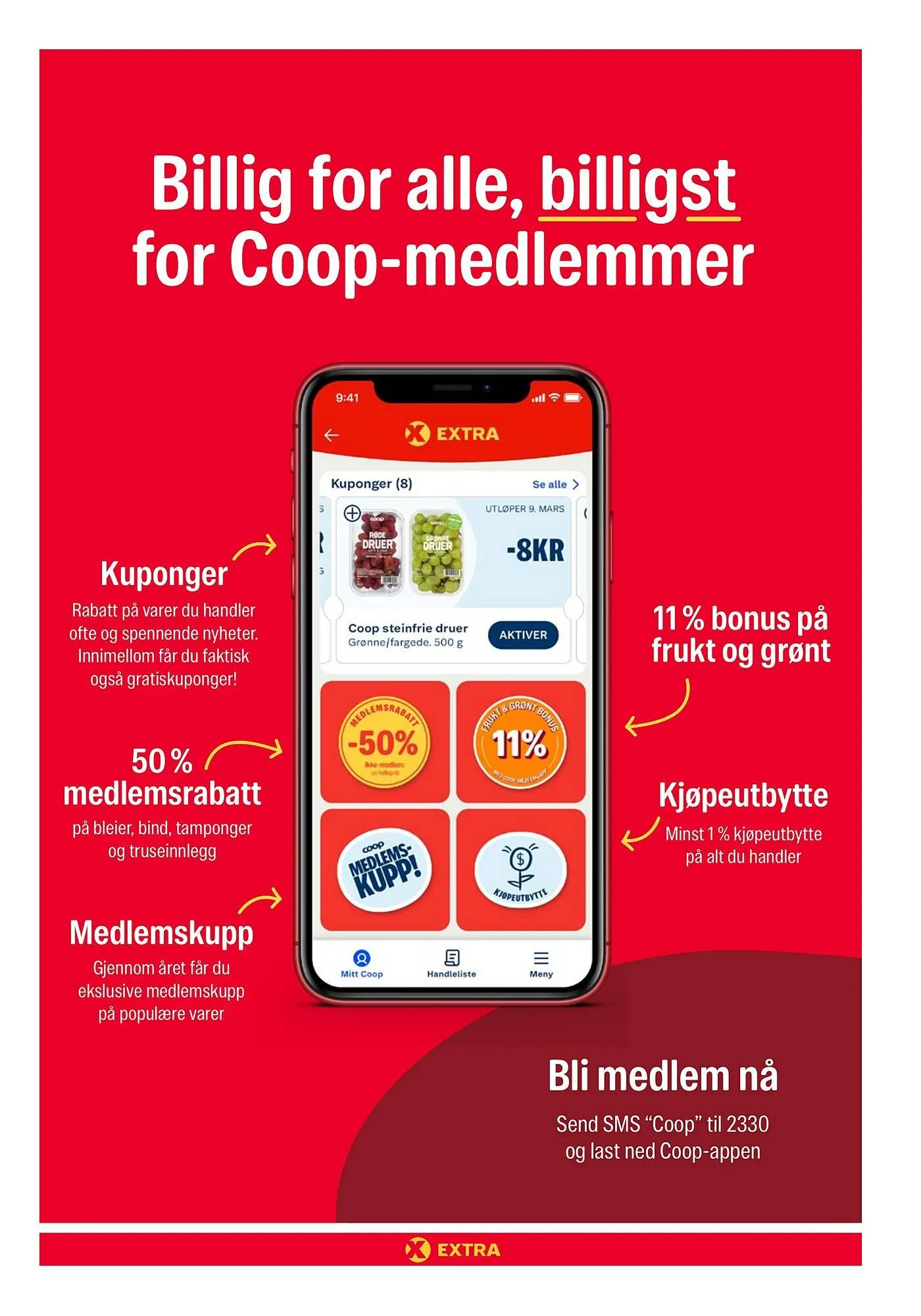 Coop Extra kundeavis fra 2. november til 9. november 2025 - kundeavisside 22