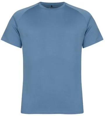 Urberg Merino Tee Men Blue Stone