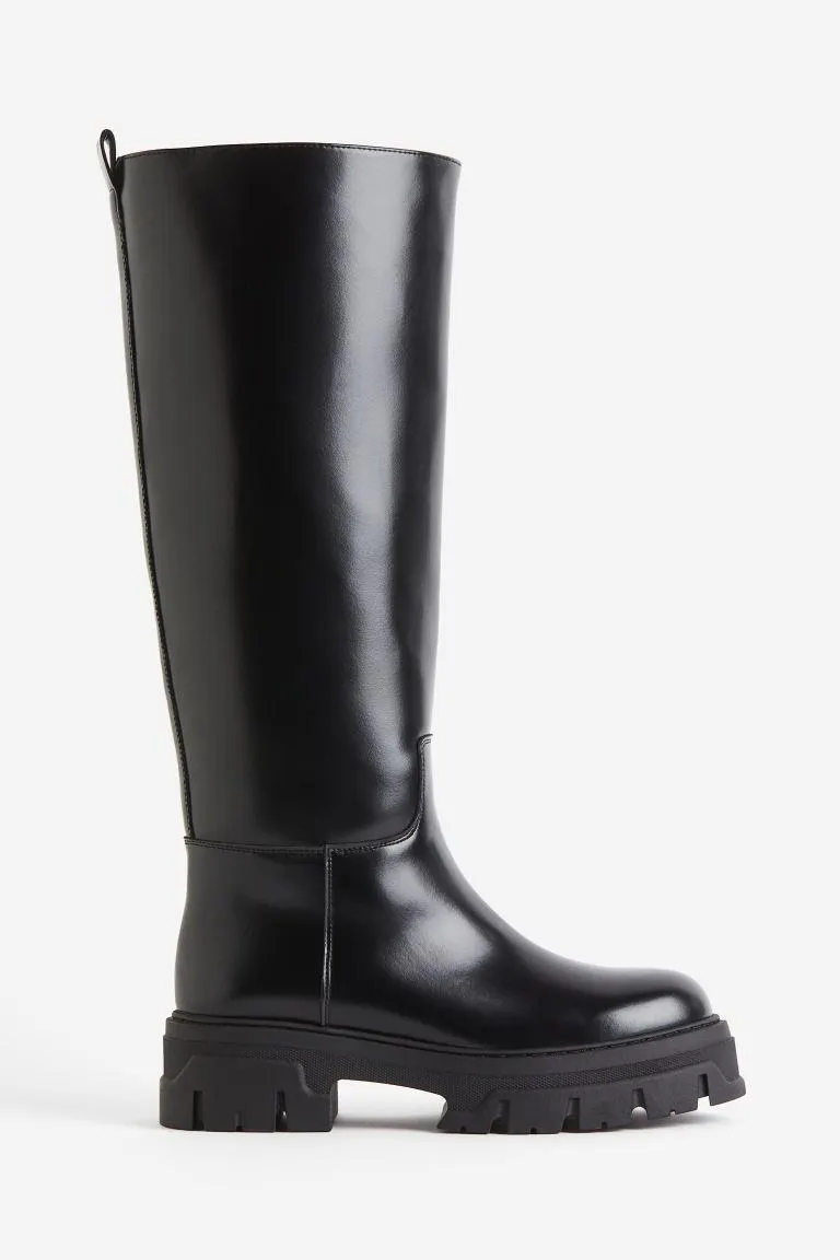 Knehøye boots