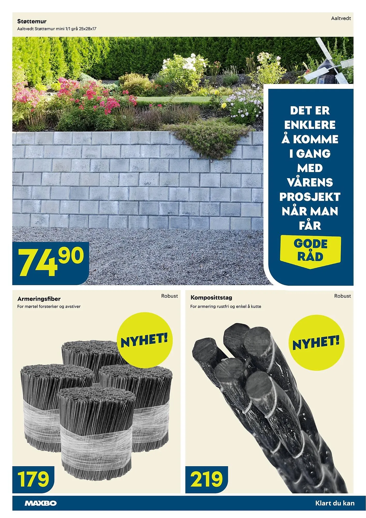 Maxbo kundeavis fra 8. april til 7. mai 2026 - kundeavisside 28