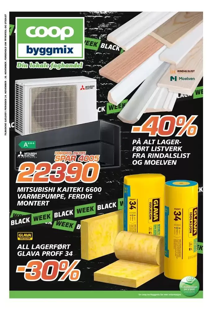 Stort utvalg av tilbud fra 25. november til 1. desember 2024 - kundeavisside 1