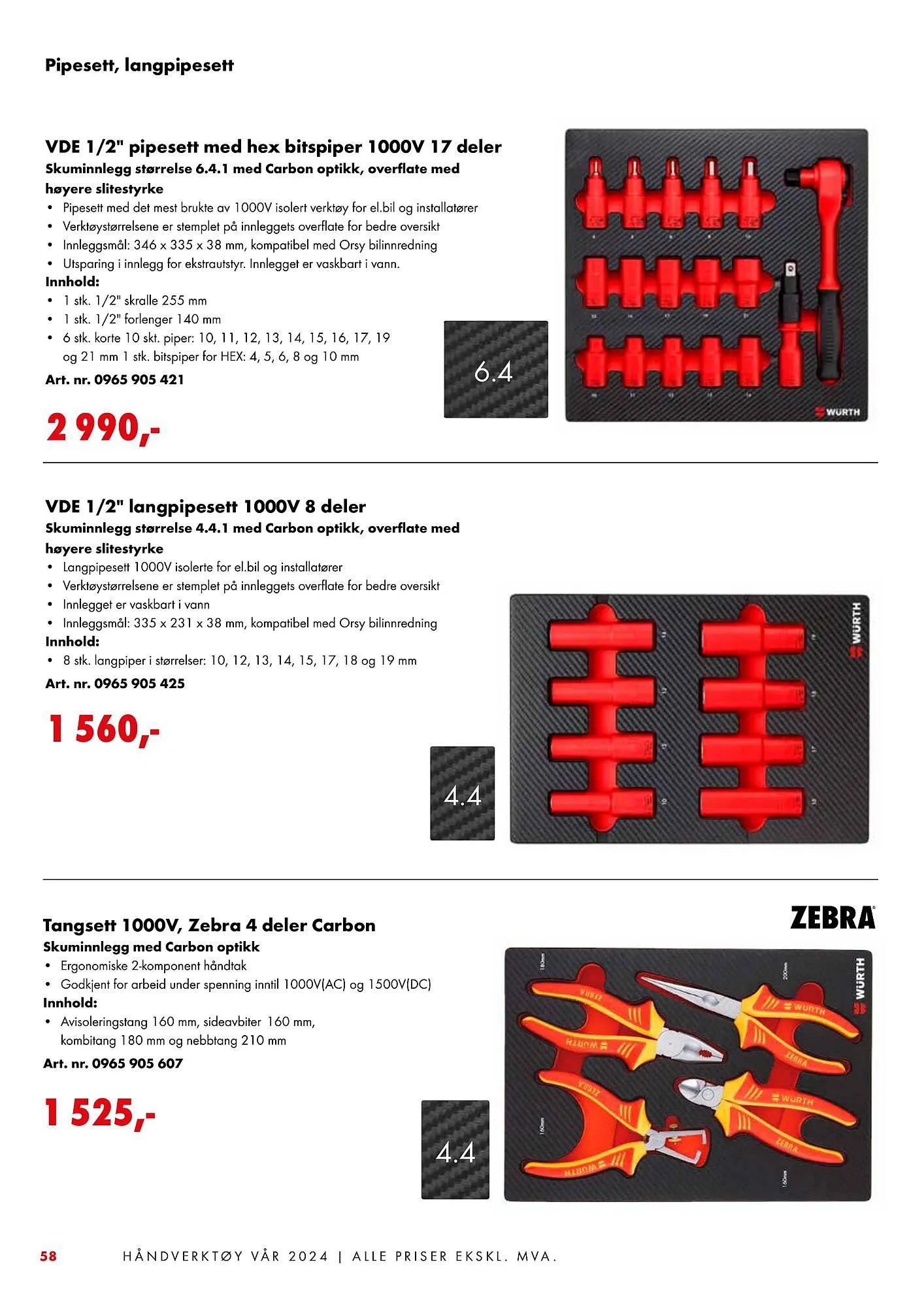 Würth Kundeavis fra 5. februar til 2. juni 2024 - kundeavisside 58