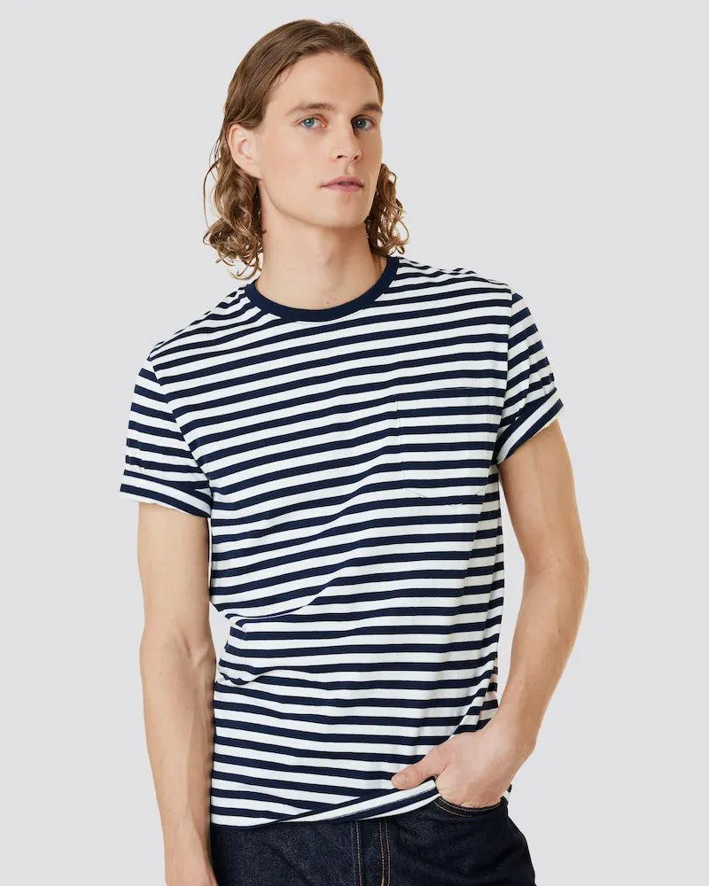 T-skjorte med striper
