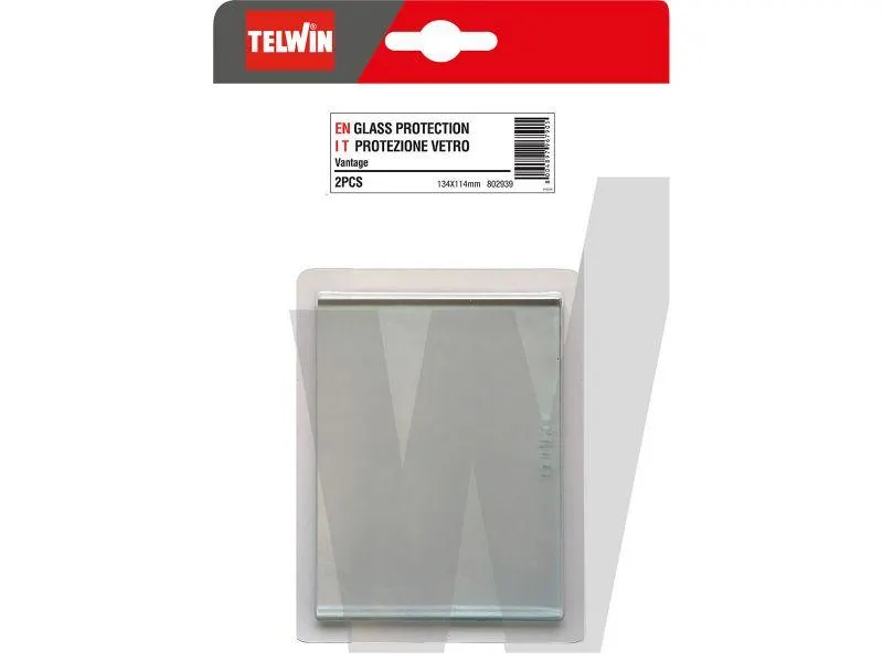 Sveiseglass beskyttelse ytre 114x134mm 2 stk