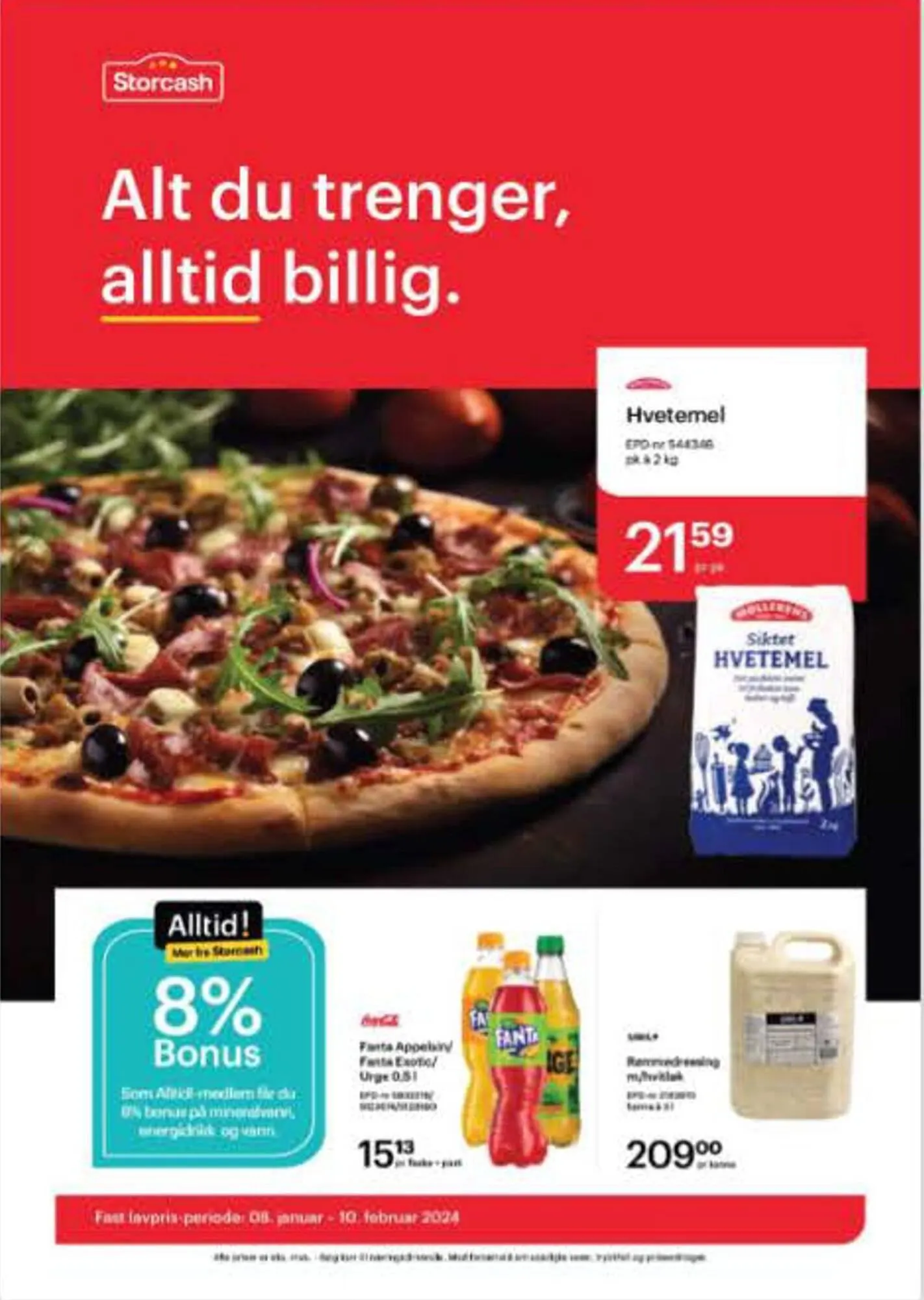 Storcash Kundeavis fra 22. januar til 10. februar 2024 - kundeavisside 