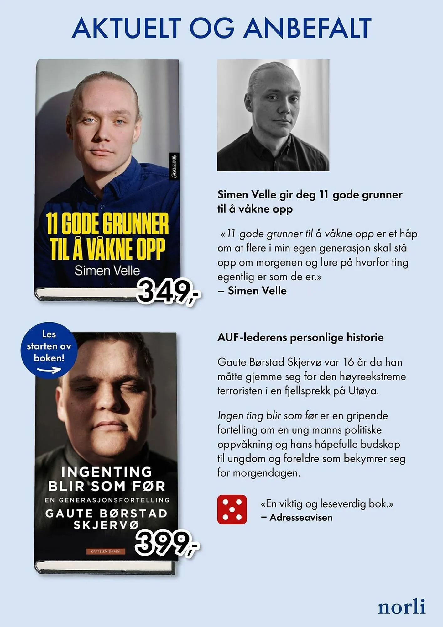 Norli kundeavis fra 17. oktober til 1. desember 2025 - kundeavisside 3