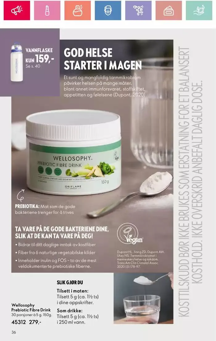 ORIFLAME Kundeavis fra 5. januar til 12. januar 2025 - kundeavisside 36