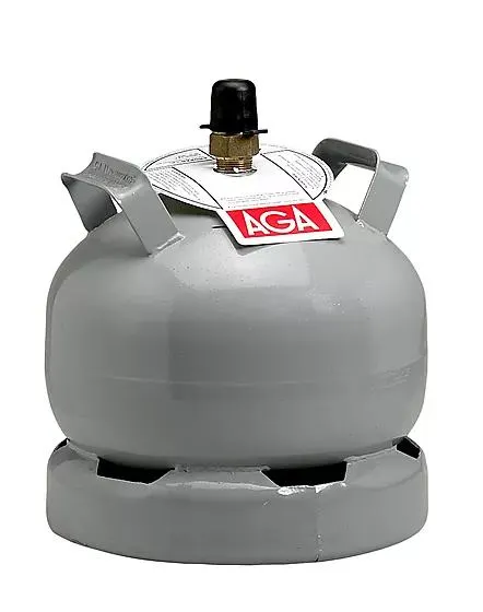Propanflaske stål u/gass 5 kg