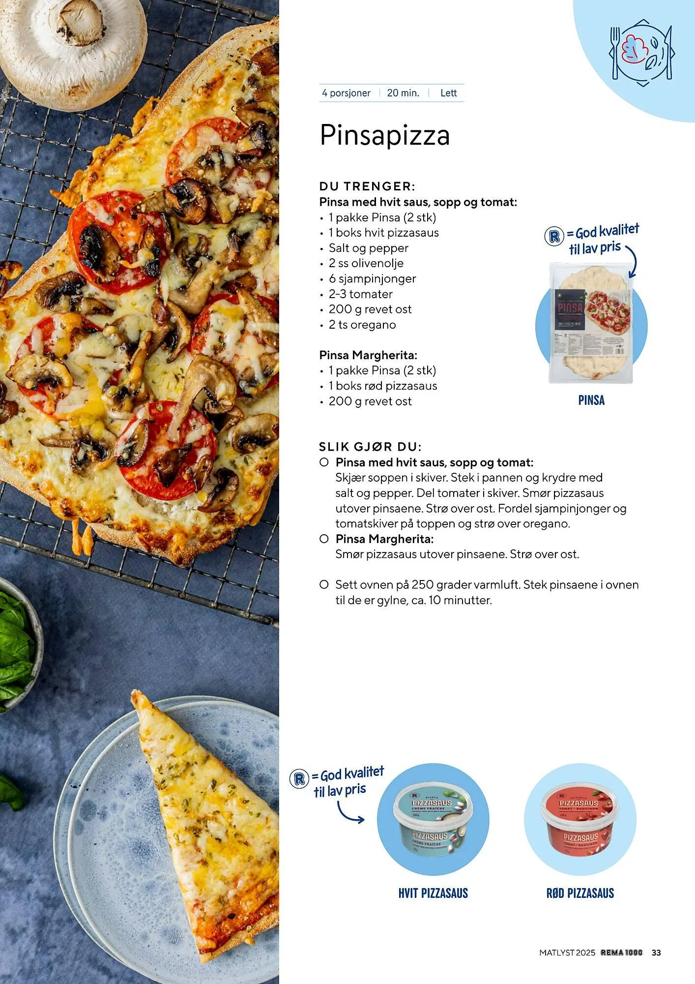 Rema 1000 Kundeavis fra 1. januar til 27. april 2025 - kundeavisside 33