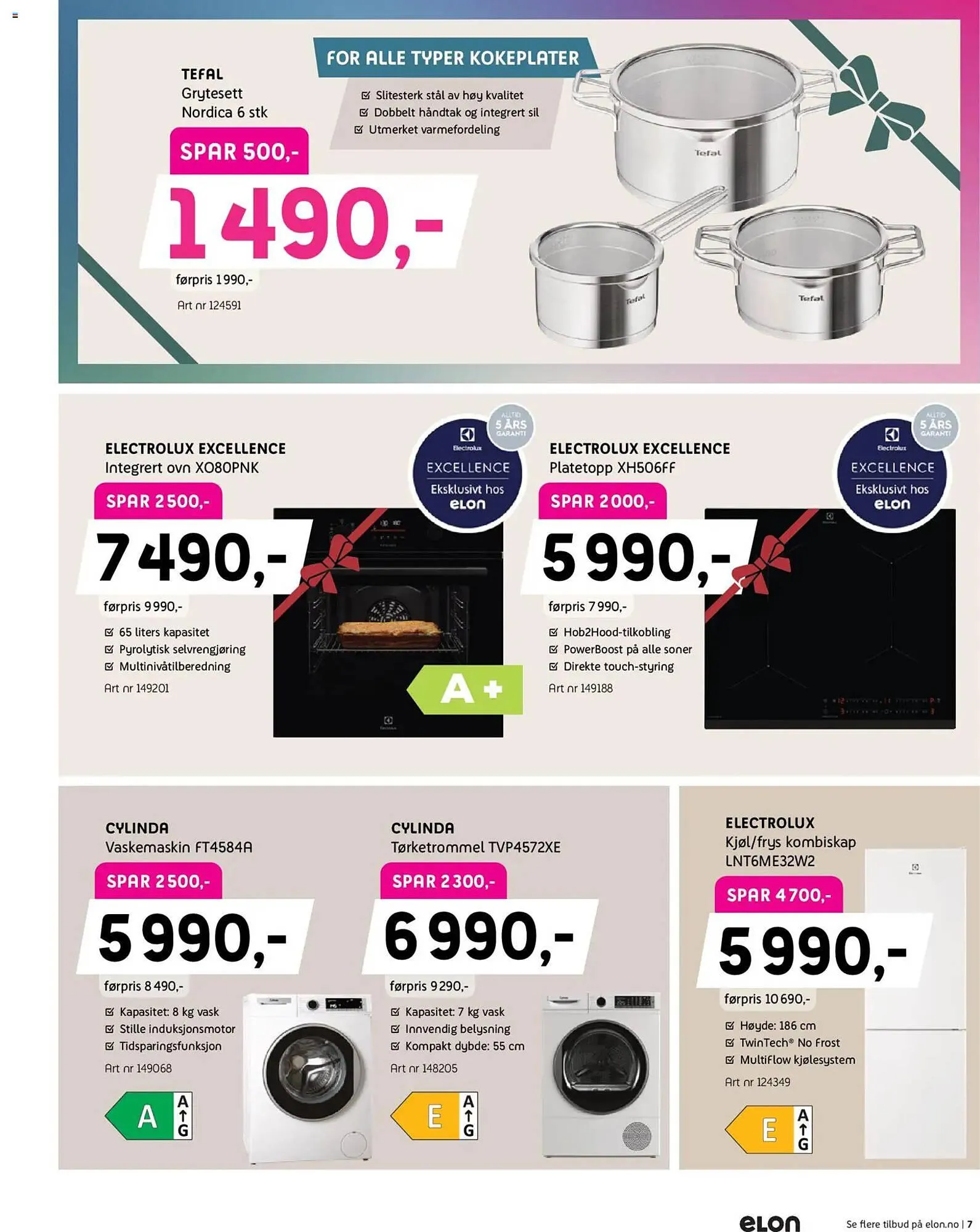 ELON kundeavis fra 8. desember til 23. desember 2025 - kundeavisside 7
