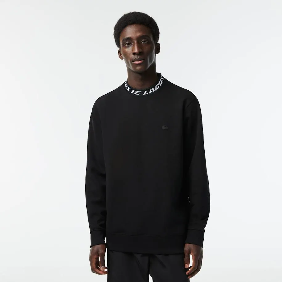 Men’s Lacoste Double Sided Logo Collar Sweatshirt