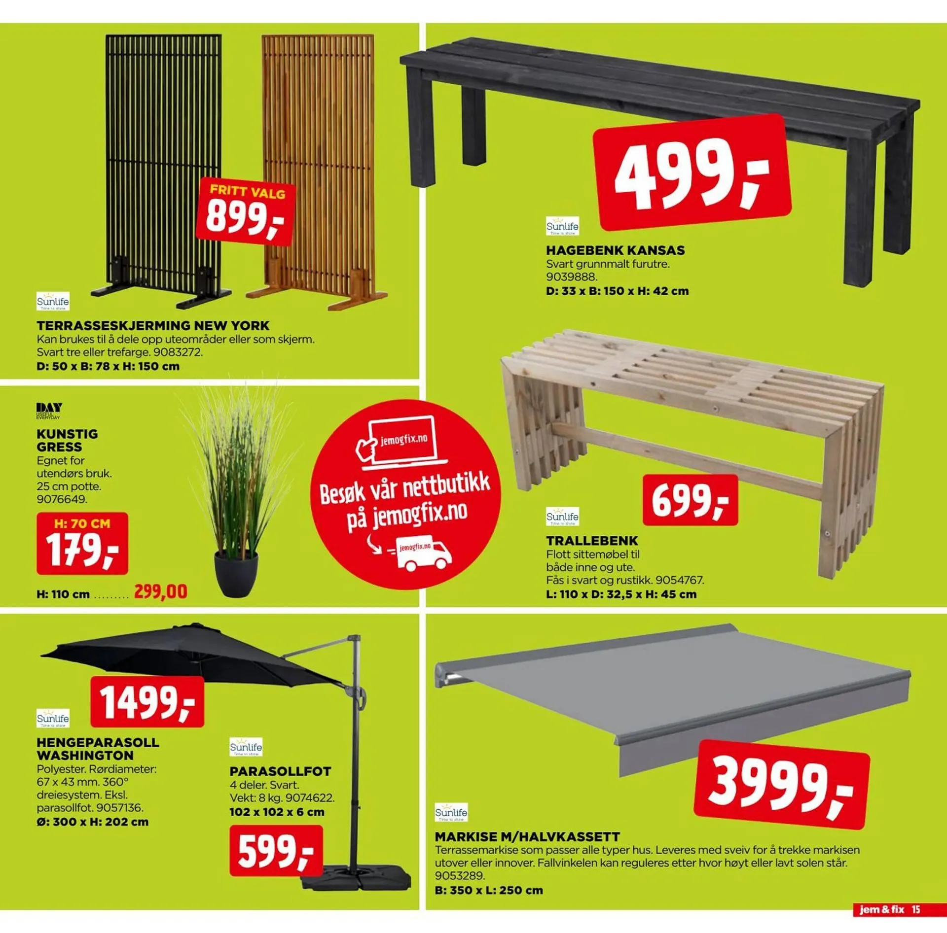 Jem & fix kundeavis fra 5. april til 12. april 2026 - kundeavisside 15