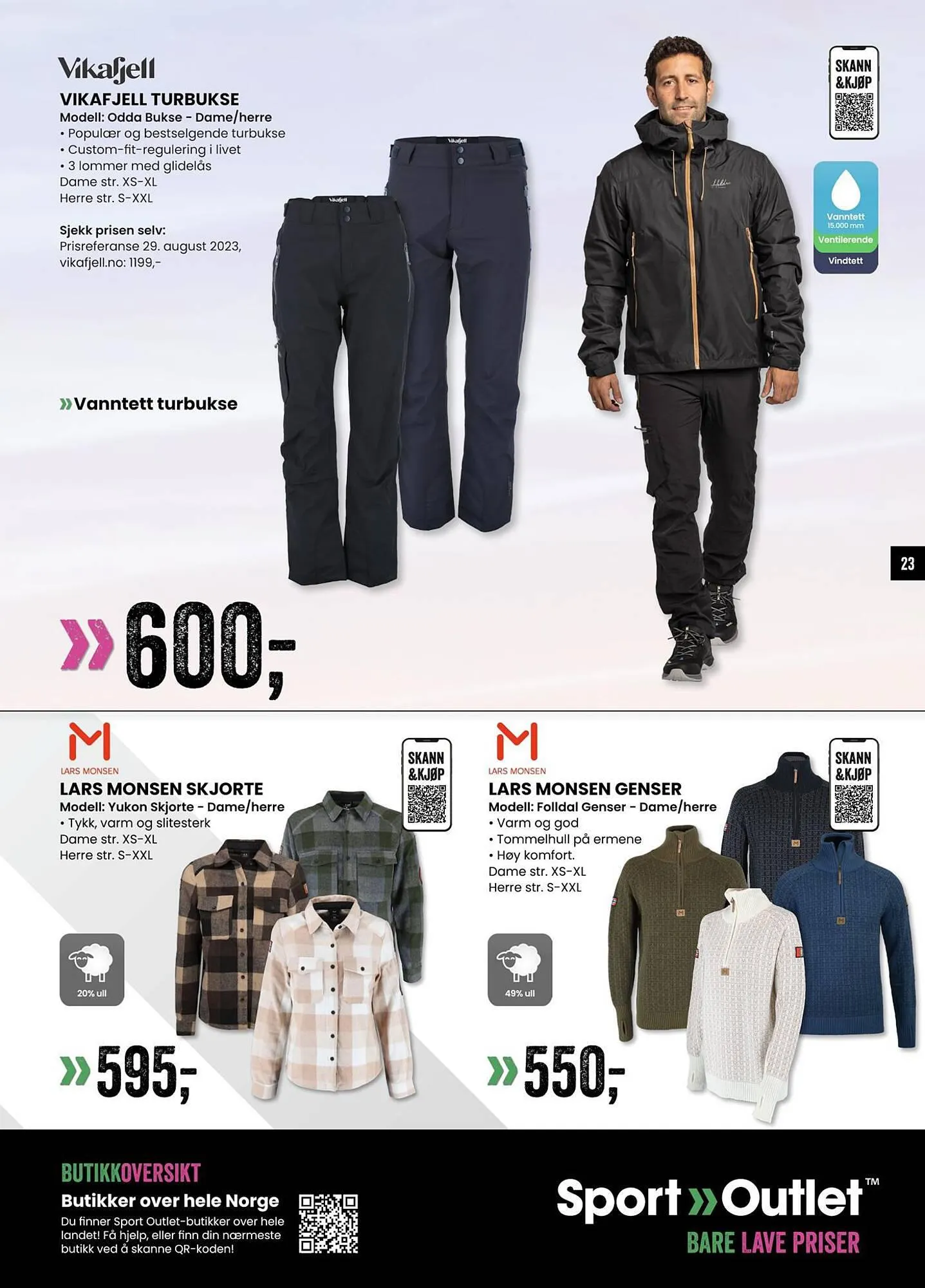 Sport Outlet Kundeavis fra 11. september til 23. september 2023 - kundeavisside 23