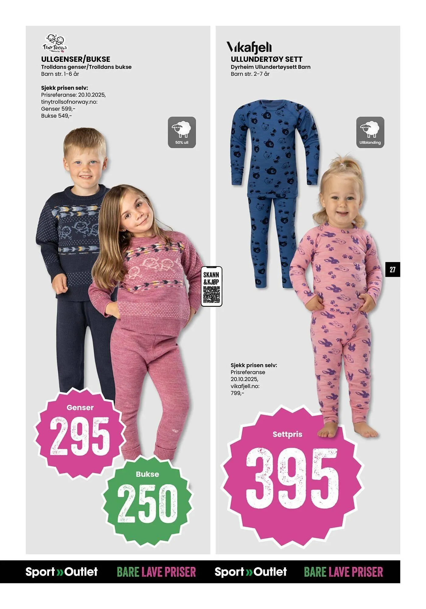 Sport Outlet kundeavis fra 4. november til 16. november 2025 - kundeavisside 27