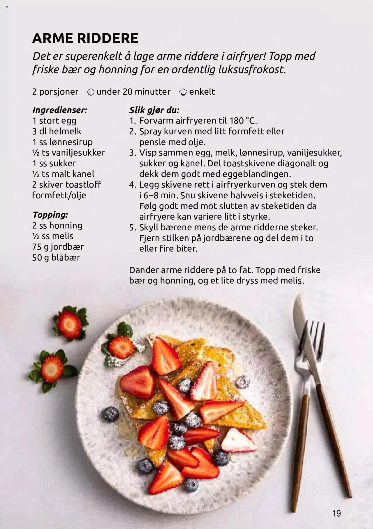 Joker - Gode oppskrifter med airfryer fra 1. august til 31. desember 2023 - kundeavisside 19