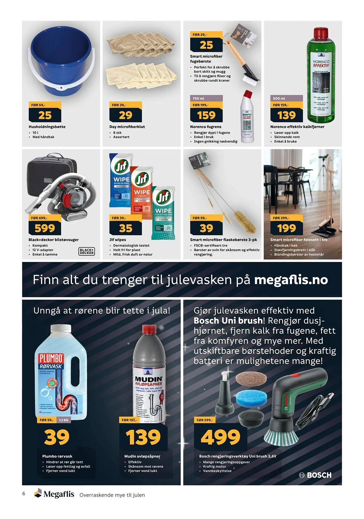 Megaflis kundeavis fra 4. desember til 29. desember 2025 - kundeavisside 6
