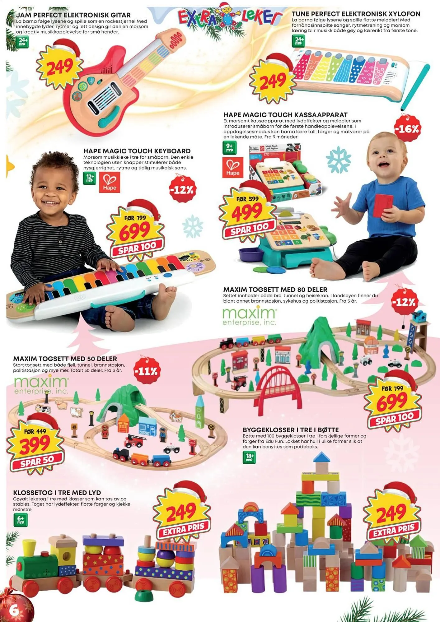 Extra Leker kundeavis fra 12. november til 24. desember 2025 - kundeavisside 6