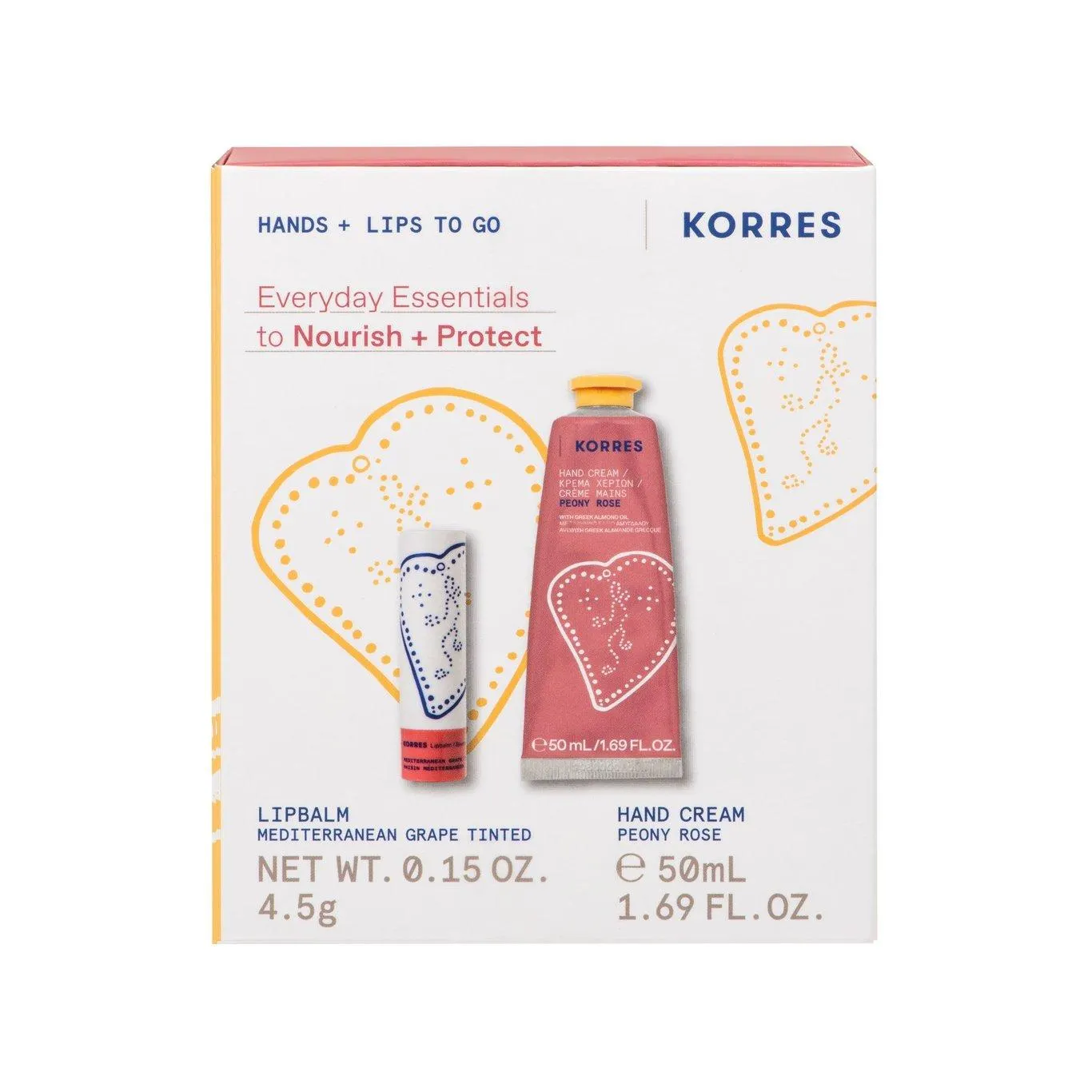 Korres Hand and Lip Set (Verdi 238,-)