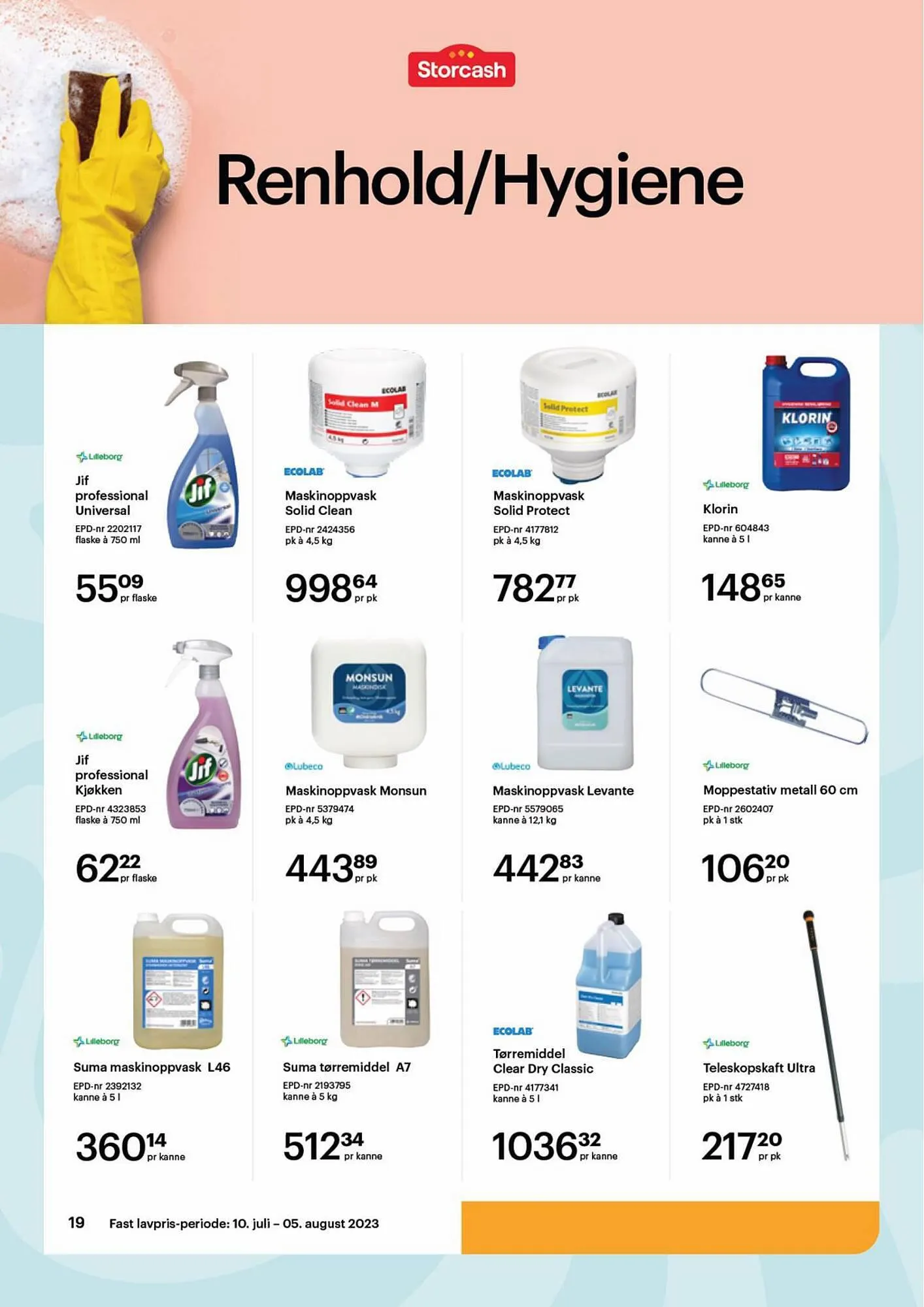 Storcash Kundeavis fra 10. juli til 5. august 2023 - kundeavisside 19