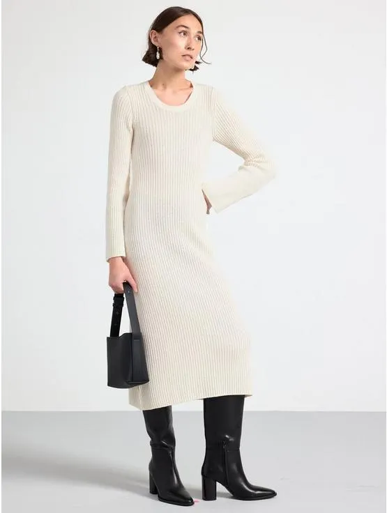 Ribbestrikket Maxikjole